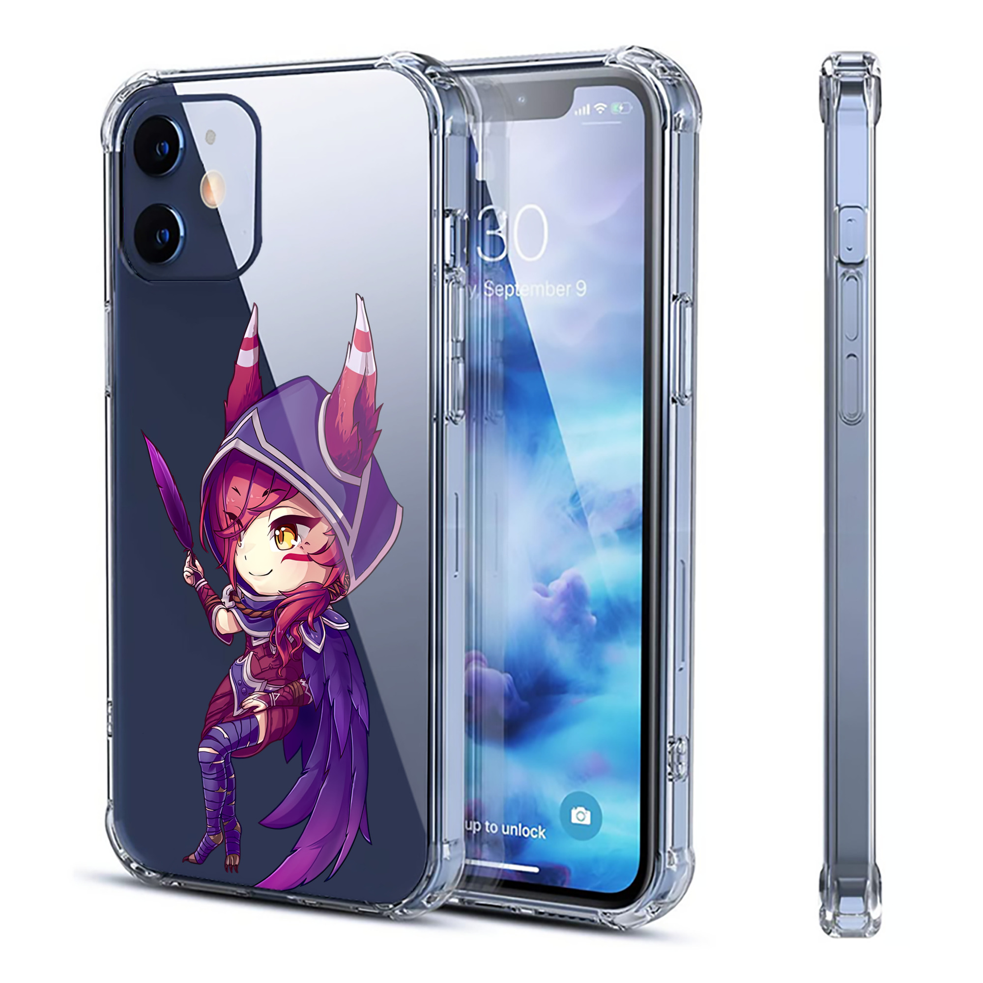 （画像用） リーグ・オブ・レジェンド League of Legends LOL 【iPhone 12シリーズ対応】透明スマホケース（クリアソフトケース）